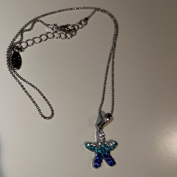 Adult Jewels Starfish Silver-Tone Metal & Shiny Stones - Picture 5 of 14